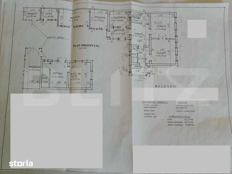 Casă cu 5 camere cu Teren 760 Mp în Soarelui