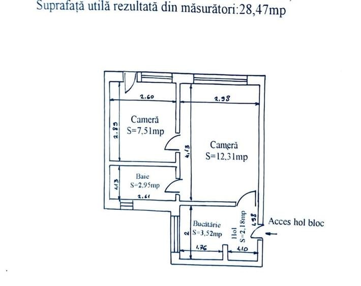2 camere Sucevei | Etaj 3 | Ideal pentru locuit sau investitie - 2