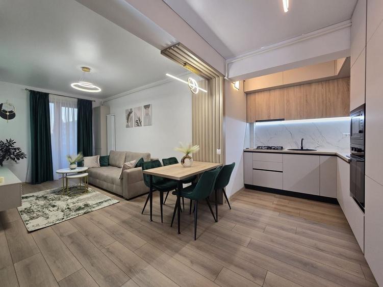 Apartament cu 2 camere semidecomandat, mobilat în Țiglina 2