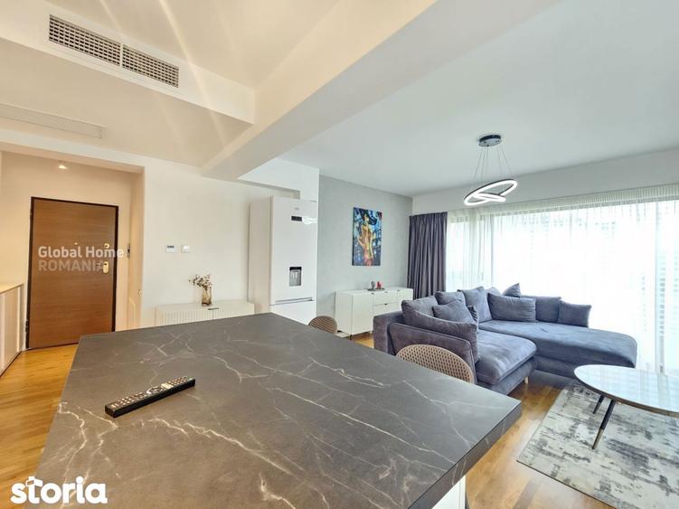 Apartament cu 2 camere decomandat, mobilat în Băneasa
