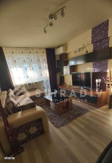 Apartament cu 2 camere semidecomandat, mobilat în Grigorescu