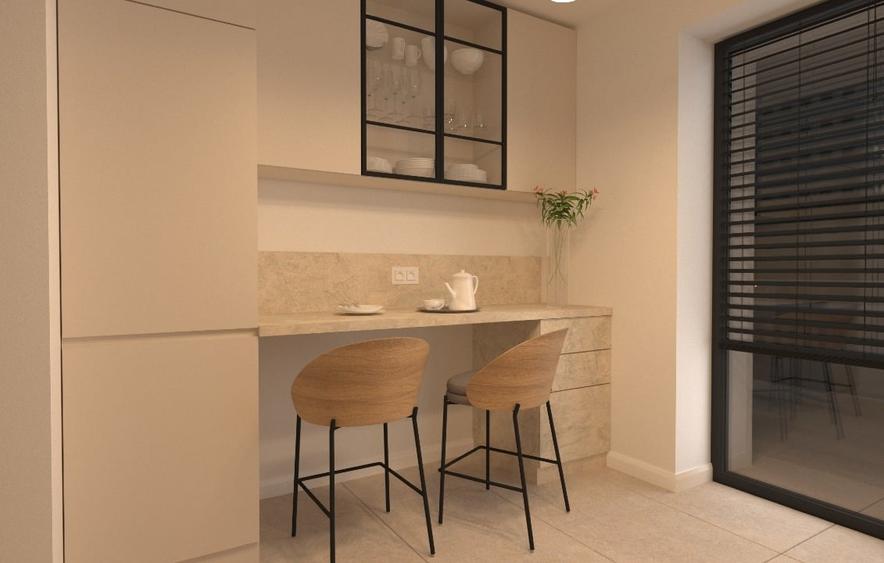 Apartament cu 2 camere semidecomandat, mobilat în Theodor Pallady
