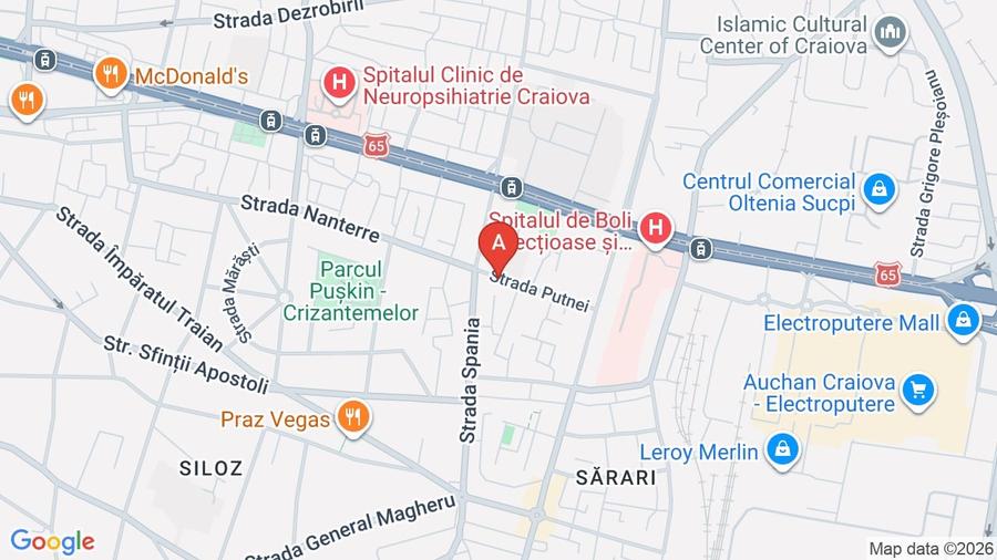 Apartament cu 2 camere decomandat, mobilat în Sărari
