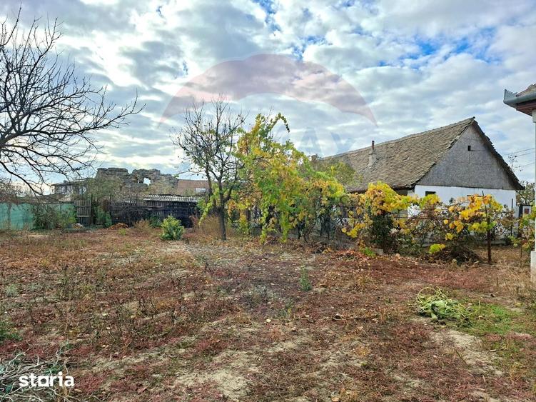 Casă cu 2 camere cu Teren 929 Mp în Vladimirescu