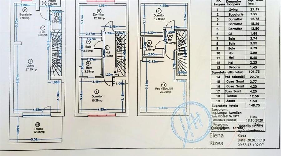 Casă cu 5 camere cu Canalizare în Ultracentral