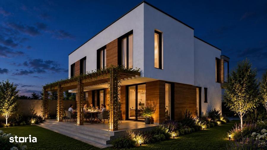 Vila noua 5 camere | Otopeni Centru | 150 mp utili | Teren 400 mp - 1