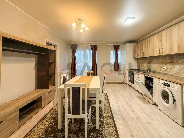 Apartament cu 3 camere semidecomandat, mobilat în Florești