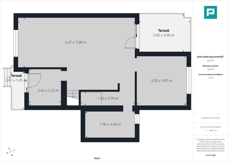 Casă cu 4 camere cu Teren 335 Mp în Central