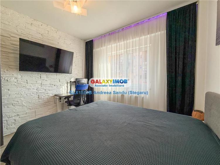 Apartament cu 3 camere semidecomandat, mobilat în Militari