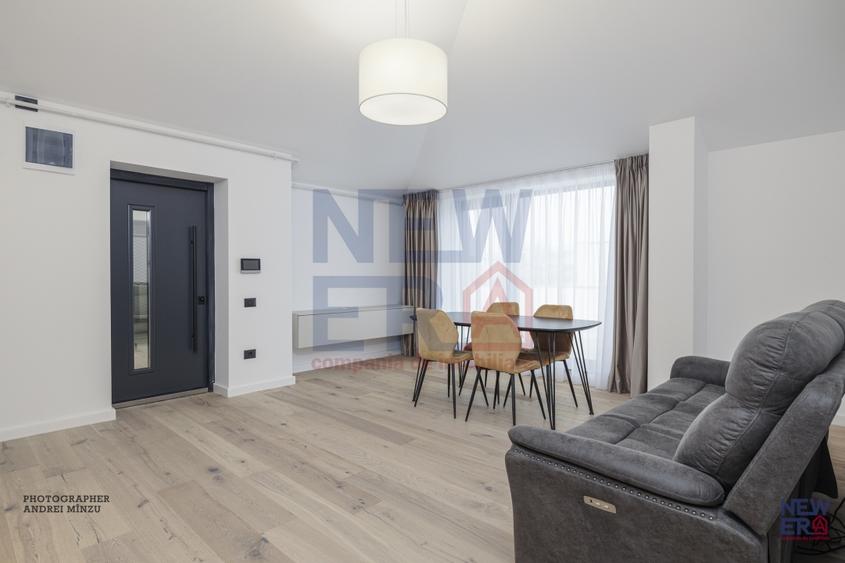 Apartament cu 3 camere semidecomandat, mobilat în Herăstrău