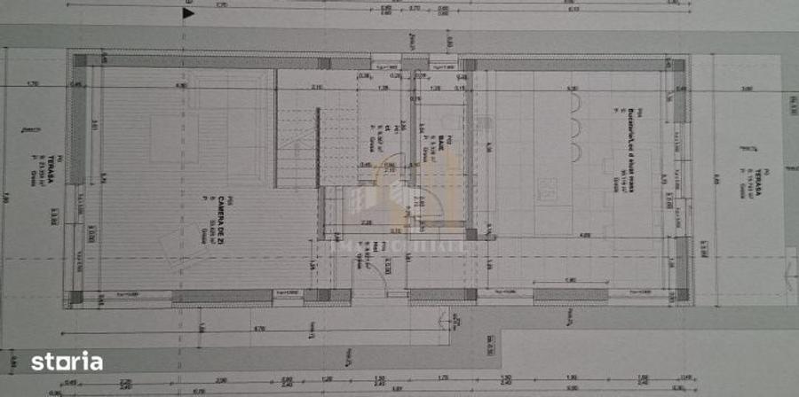 Casă cu 4 camere decomandat cu Canalizare în Sânpetru