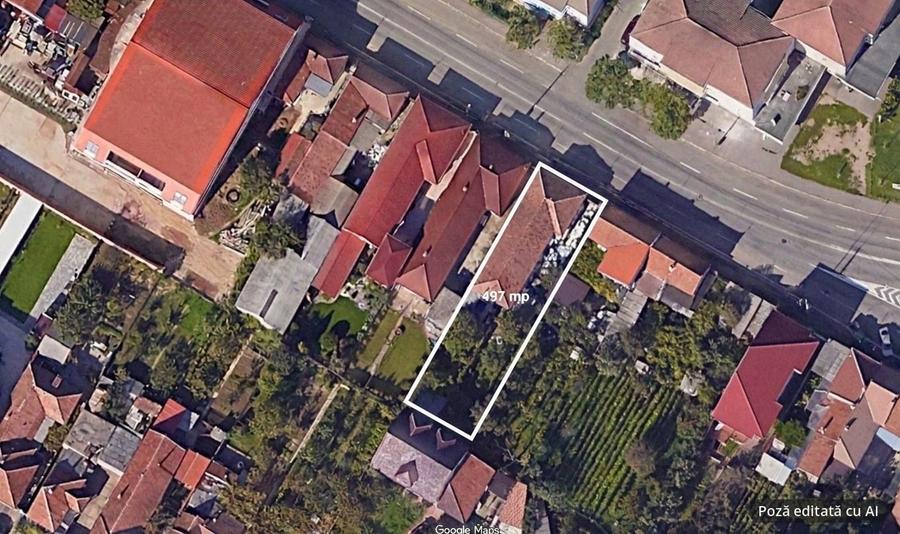 Casă individuală cu 4 camere cu Canalizare în Iosia