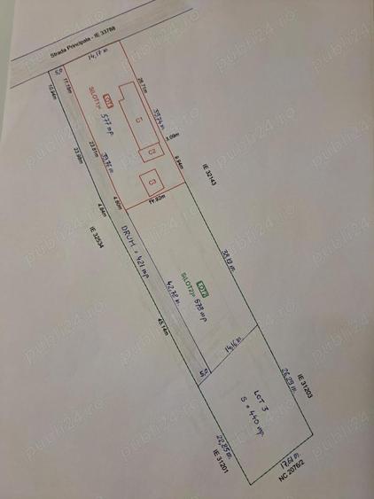 Teren de 500 mp, în Săbăreni