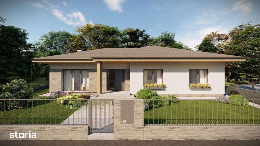 Casă cu 4 camere cu Teren 465 Mp în Chinteni