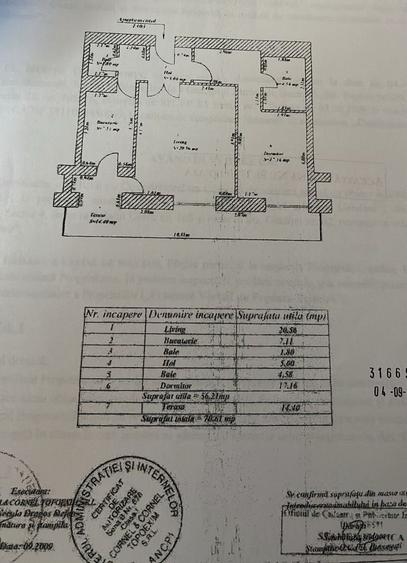 Apartament cu 2 camere decomandat, mobilat în Mihai Bravu