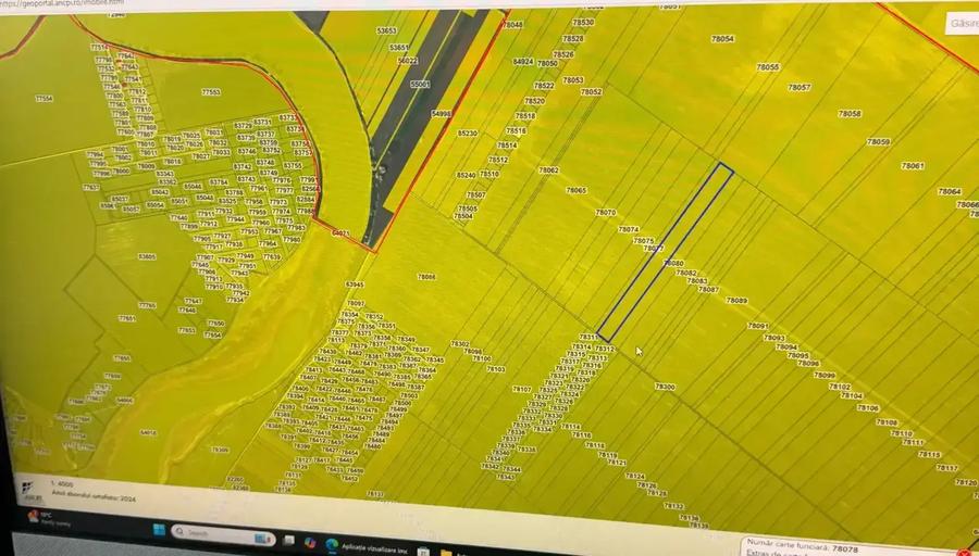 Teren agricol extravilan de 10000 mp, în Berceni