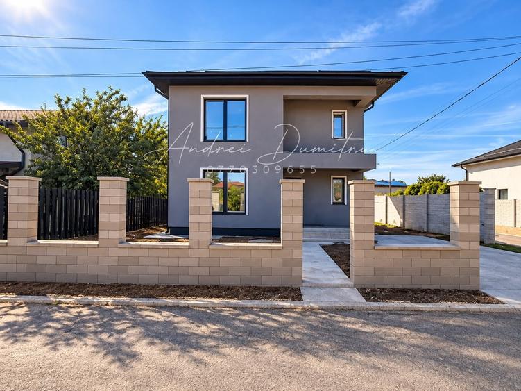 Casă individuală cu 4 camere cu Teren 370 Mp în Berceni