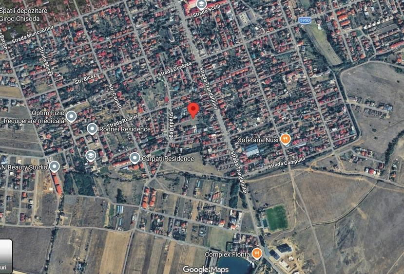 Teren Construcții intravilan de 686 mp, în Giroc