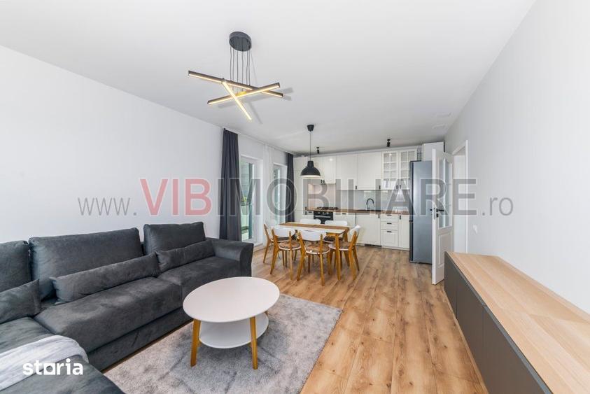 Apartament cu 3 camere, mobilat în Străulești