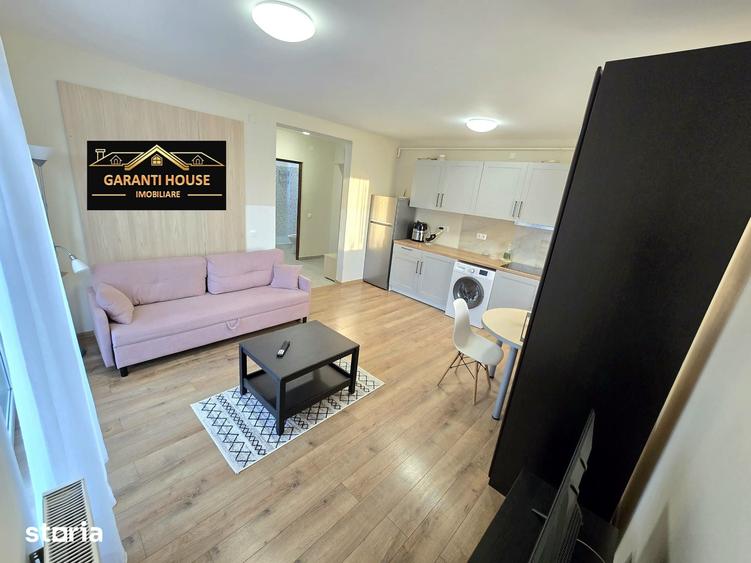 Bloc nou, apartament cu 2 camere, terasa, mobilat, parcare, 300/Luna - 1