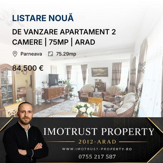 Apartament cu 2 camere decomandat, mobilat în Pârneava