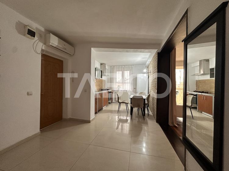 Apartament cu 3 camere decomandat, mobilat în Mihai Viteazul