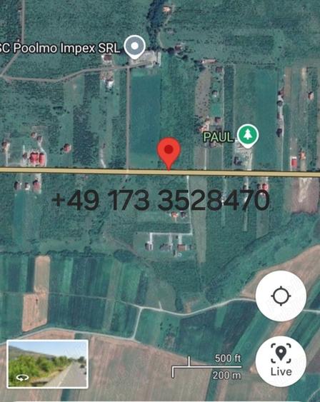 Teren de 6200 mp, în Crainimăt