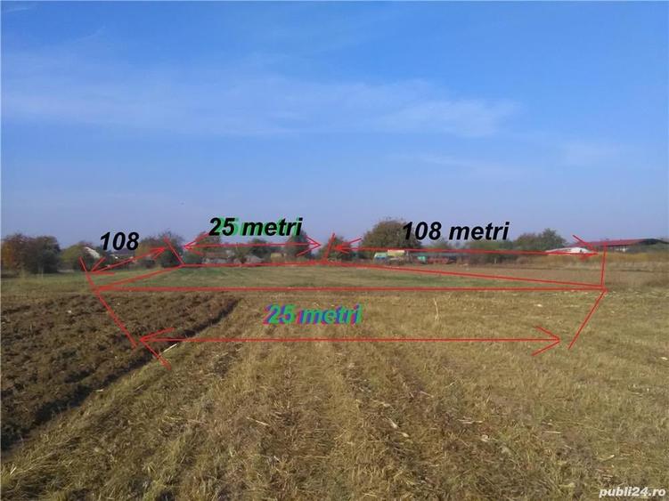 Teren de 2750 mp, în Niculești