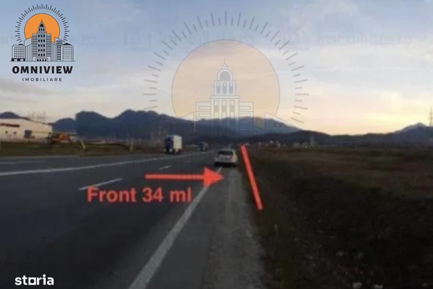 Teren Construcții intravilan de 1534 mp, în Centură