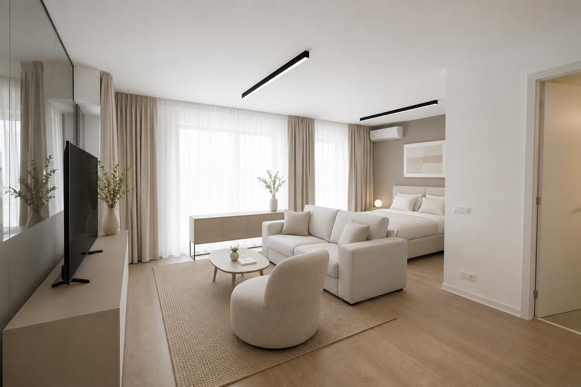 Apartament cu 2 camere decomandat în Aviației