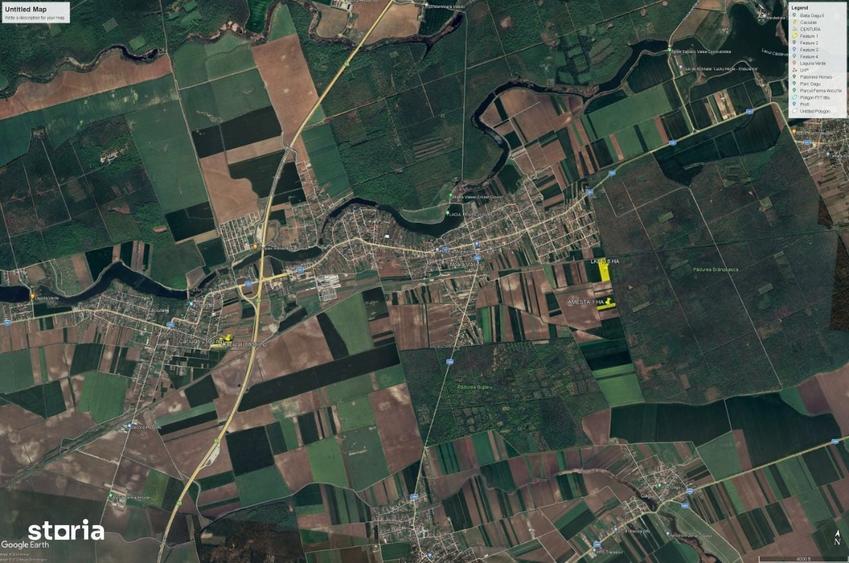 Vanzare teren 10.000 mp langa padure Moara Vlasiei - 1