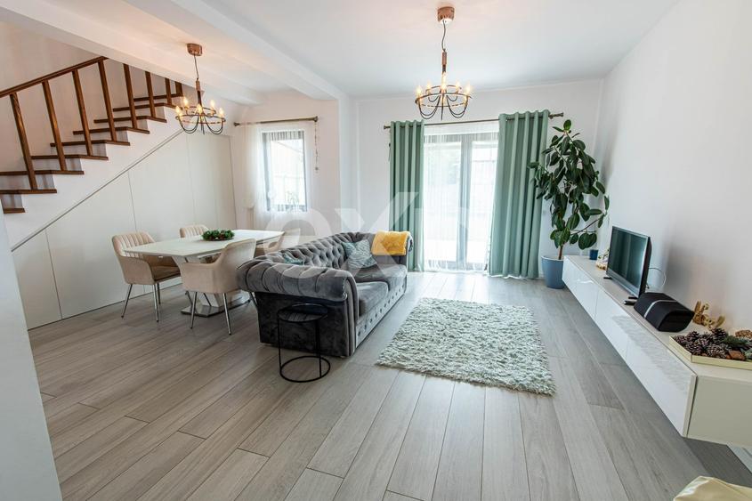 Duplex cu 3 camere cu Canalizare în Moșnița Nouă