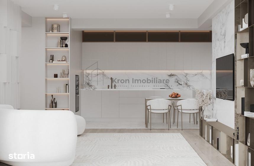 Apartament cu 2 camere semidecomandat în Dârste