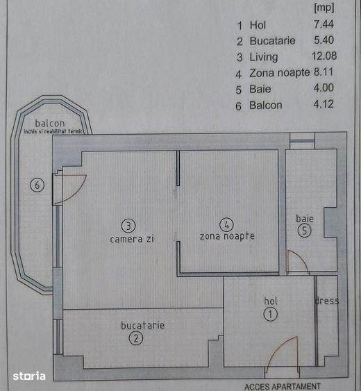 Apartament decomandat în Câmpia Libertății
