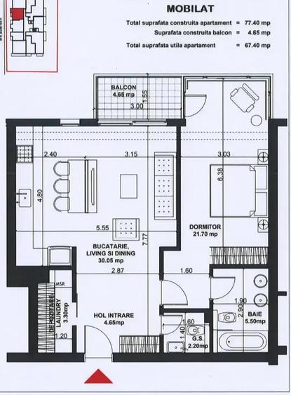 Apartament 2 camere | Mutare directa - 9