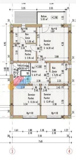 Duplex cu 4 camere cu Canalizare în Feleacu