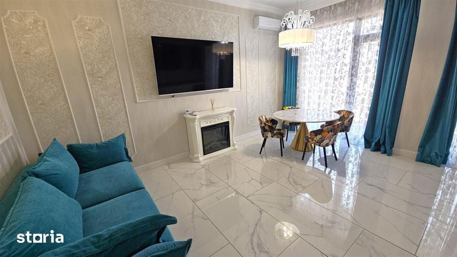 Apartament cu 3 camere semidecomandat în Europa