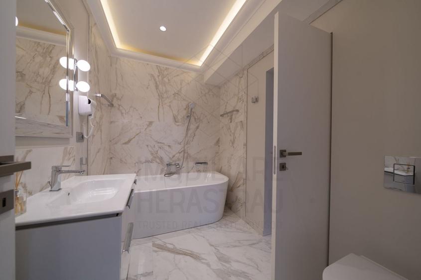 Apartament cu 4 camere decomandat, mobilat în Herăstrău