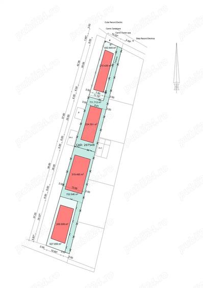 Teren de 2496 mp, în Exterior Vest