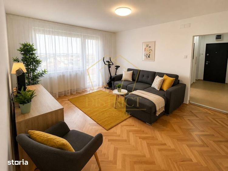 Apartament cu 3 camere semidecomandat în Take Ionescu