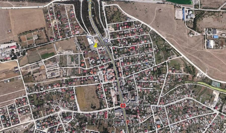 Teren de 1000 mp, în Agigea