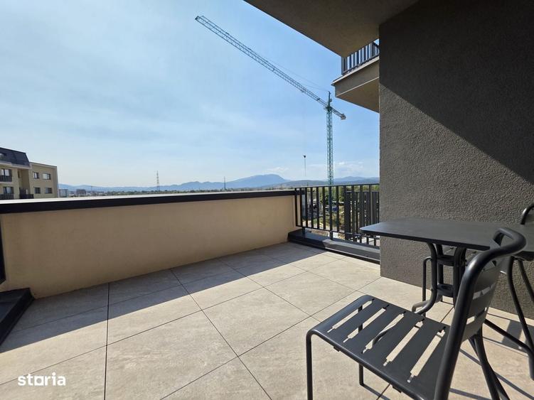 Apartament cu 2 camere, terasa si balcon | Vedere spectaculoasa - 3