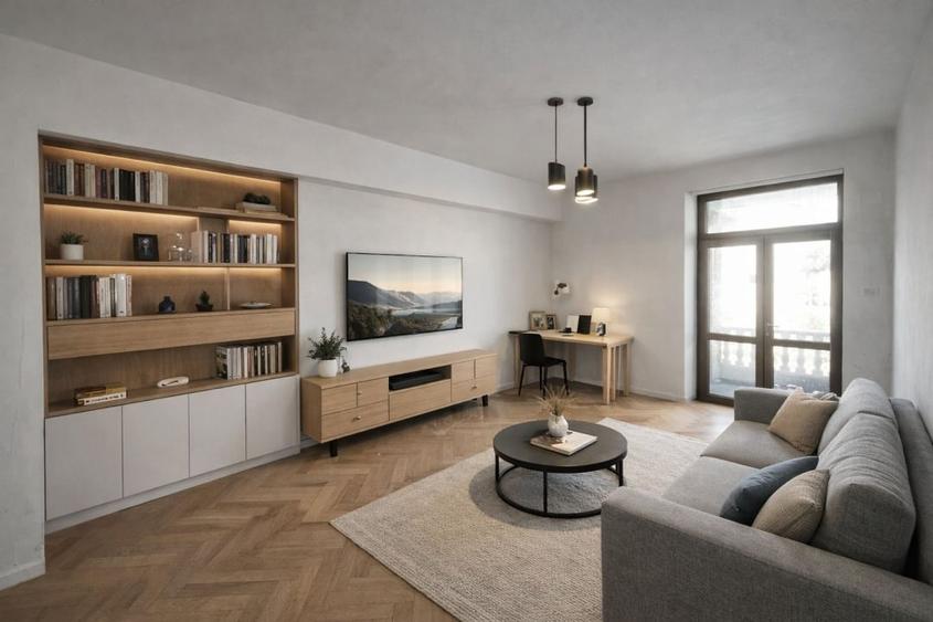 Apartament 2 camere, 73 mp, zona Central - 1