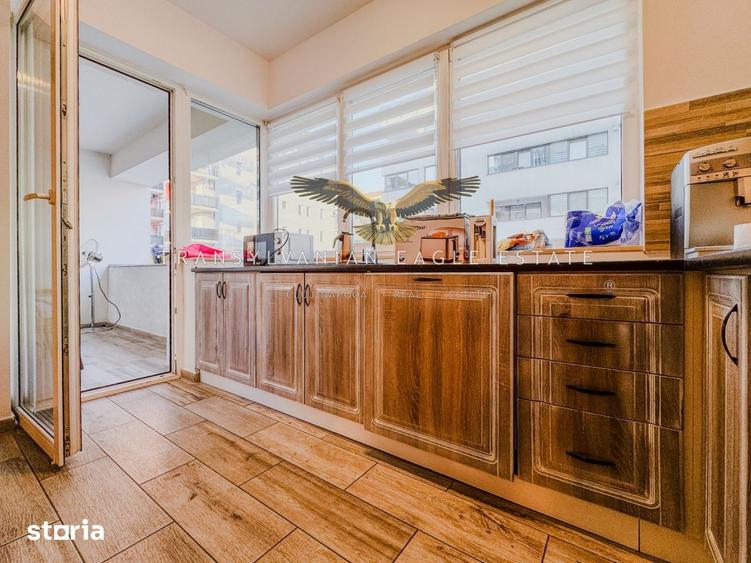 Apartament cu 2 camere semidecomandat, mobilat în Baciu