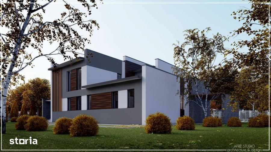 Casa individuala de lux cu 5 camere. Teren 700 mp. Comision 0 - 5