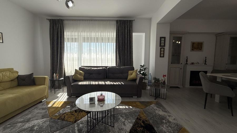 Apartament cu 2 camere, mobilat în Exterior Vest