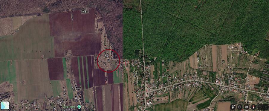 Teren Construcții intravilan de 500 mp, în Periș