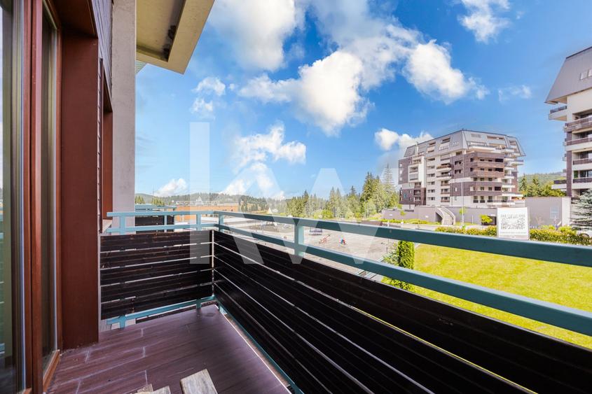 Apartament cu 2 camere decomandat, mobilat în Poiana Brașov