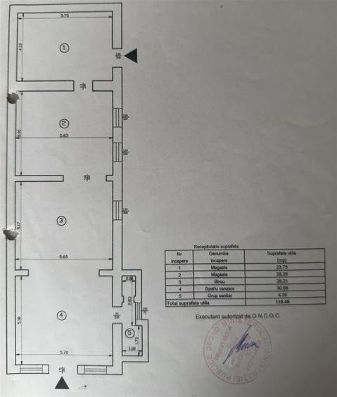 Spațiu comercial, de 116 mp, în Copou