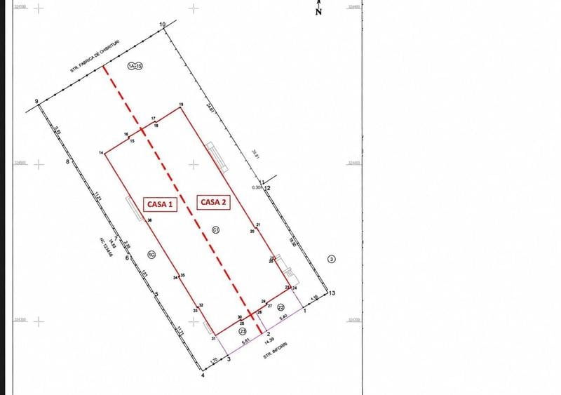 Casă individuală cu 3 camere cu Canalizare în Parcul Carol